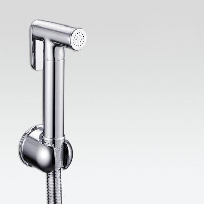 China Without Spray Bidet Shattafs Hand Mixer Luxury Wall Mounted Bathroom Brass Chrome Brass Chrome Toilet Sprayer Set Te koop