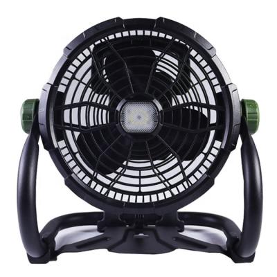 China Solar Electric Battery Circulation Stepless Speed Regulation Table Camping Portable Solar Rechargeable Fan for sale