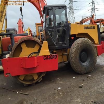 China Construction works Used Dynapac CA30D CA30PD 10 ton sheep foot vibratory road roller for sale for sale