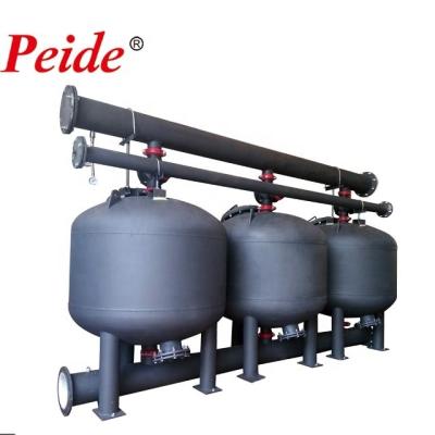 China Irrigation Sand Filter System Sand Media Filters For Cooling Water for sale