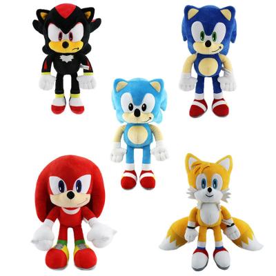 China Plush Wholesales Cartoon Doll Sonic Plush Stuffed Animals Toy Super Sonic Costume Plush Toy Hedgehog Sonic for sale