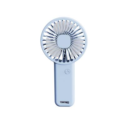 China Hotel Portable Mini Rechargeable Fan USB Summer Cooling Handheld table ventilation Fans for Outdoor Travel Three Speed Adjust for sale