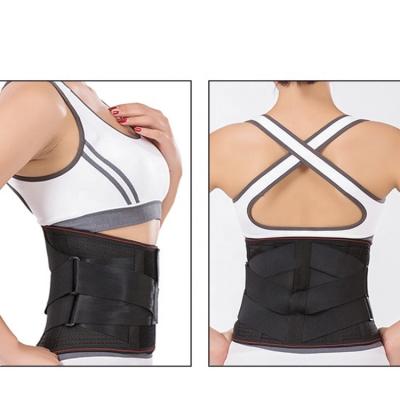 China Antibacterial Adjustable Orthopedic Medical Therapy Waist Lumbar Support Breathable Straightening Lower Belt for sale