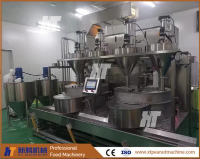 China Versatile automatische pindaburgermachine voor geperfumeerde beklede pinda's Te koop