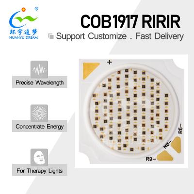 중국 알루미늄 28W RGB COB LED 칩 24V 전력 1 COB에서 3 가지 색상 판매용
