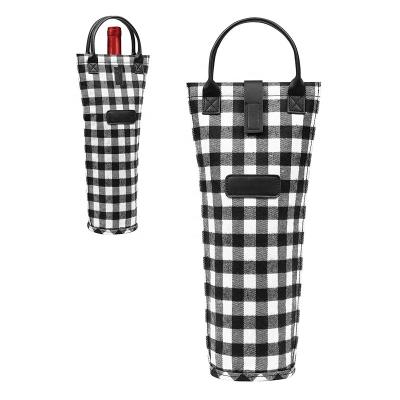 China Picnic Waterproof Beach Travel Portable Bottle Insulated Wine Cooler 1 Tote Bag for sale