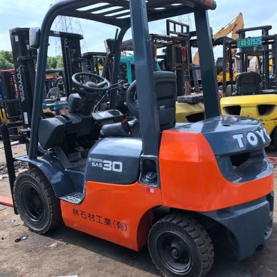 China Used Toyota Diesel Forklift FD30 for sale Second Hand Forklift Pakistan, Thailand, Kenya, UAE à venda