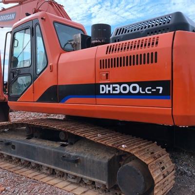 China Second hand Korea Made Dooson DH300LC-7 Chain Excavators Doosan Excavator for sale