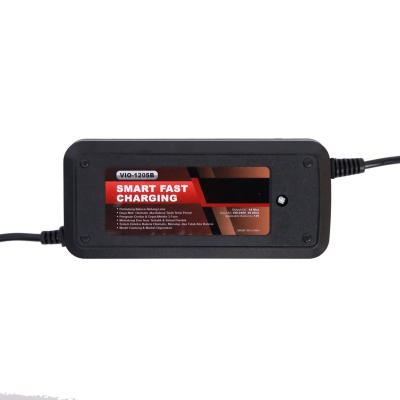 China Universal ; Smart Motorcycle Lead Acid Battery 12V 24V 10A Automatic Portable Car Battery Charger for sale