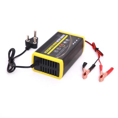 China Universal ; Electric Vehicle Lead Acid Scooter Charger 12v 24v Automatic Battery Voltage Protection Motorcycle 12V Battery Charger for sale
