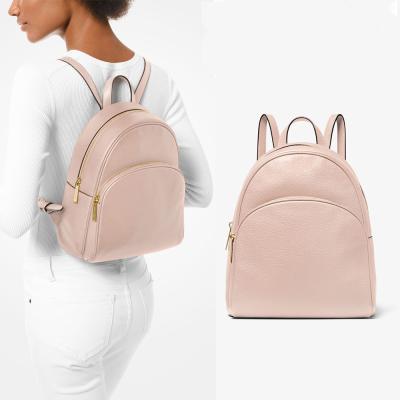 China Waterproof Custom Logo Pebble Leather Ladies School Backpack Fashion Backpack School Bag For Women for sale