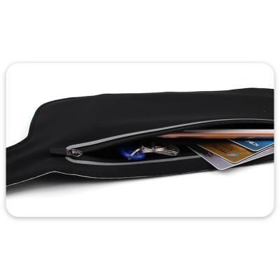 China Water Proof Waist Bag Factory OEM Stock Waist Belt Bag For Smart Phone Holding With Custom Logo And Earphone Jack for sale