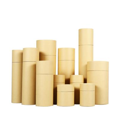 China Empaquetado de papel del tubo de Brown Kraft de la ropa en venta