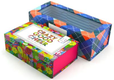 Cina Contenitori di regalo duri vuoti decorativi del cartone dello SGS con chiusura magnetica in vendita