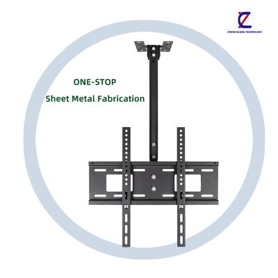 China High Quality Suitable 360 Inch 32-60 Inch Adjustable Rotating 360 Degree Rotating LED TV Ceiling Mount Bracket for sale