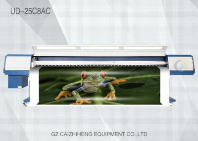 China Roll To Roll Eco Solvent Printers , Galaxy UD 25C8AC CMYK Solvent Flex Printing Machine for sale