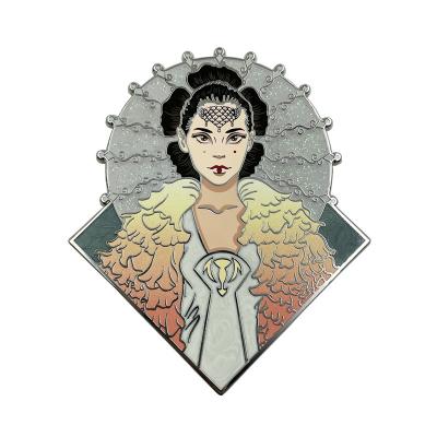 China Global Pins Custom Hard Enamel Pins Fabricate Metal Badge Factory Custom Enamel Pin for sale