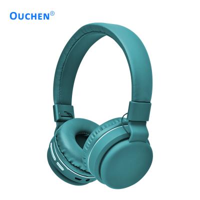 China High Quality Headband Mode Radio 5.0 BT Headset TF Cards Support Earphone With Volume Controls And Microphone for sale