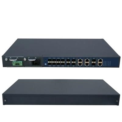 China Strong compatibility Dual Power Supply 1.25G 8 Pon Port Gpon OLT With WEB NMS CLI Management for sale