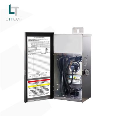 China LT TECH LED Controller Low Voltage 300W Multi-tap Transformer 12/13/14/15VAC Ignition for Outdoor Landscape Lighting for sale