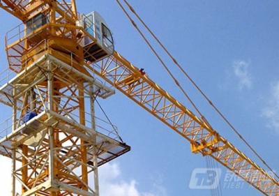 China QTZ63 50m jib Tower Crane Peng Cheng Brand with remote control and all spare parts and aftersale service top quality for sale