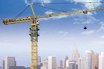 China QTZ80 6010 Tower Crane jib length can be customized,with additional remote control device for sale