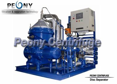 China Skid Mounted Separator Centrifuge Disc Stack Centrifuge Lube Oil Separator for sale