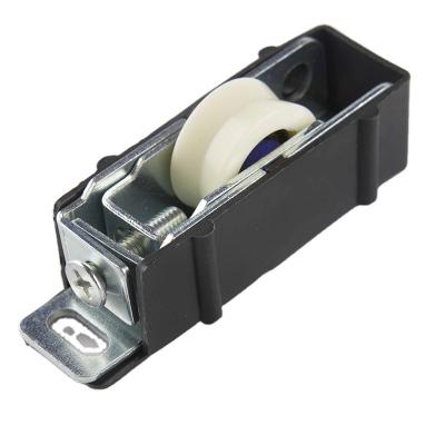 China Modern Design Zamak Aluminium Sliding Door and Window Roller with Durable POM Wheel for sale