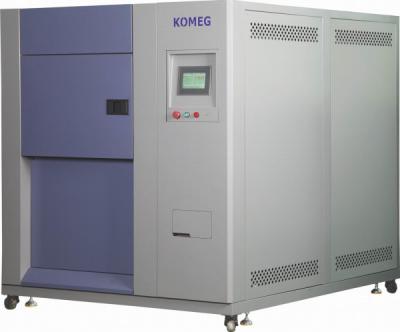 Chine Zone répartissent en zones/trois programmable refroidie à l'eau de la chambre deux d'essai de choc thermique à vendre