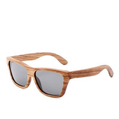 China Polarized Polarized Bamboo Sunglasses Men Retro Wood Sunglasses Women Brand Designer Vintage Wood Sun Glasses for sale