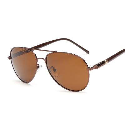 China Men's Fashion Oval Sunglasses Men Retro Vintage Sun Glass Driving UV400 2022 Driving Gafas De Sol Hombre Polarized Sunglasses for sale