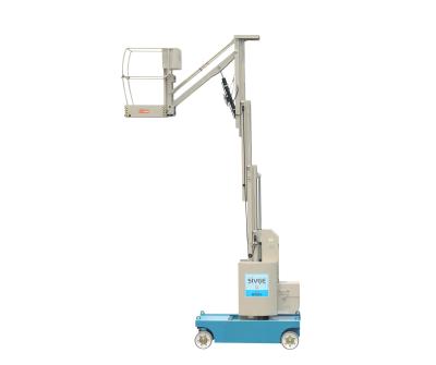 China 10 m High quality Self Propelled Hydraulic One Man Lift mini boom lift for sale