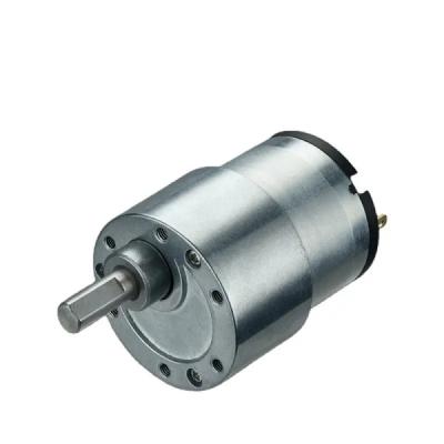 中国 GM37 520 DC 24V 12V 6V DC モーター 高トルク 低回転 37mm 販売のため