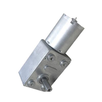 China 12V DC Worm Gear Motor 4000Rpm 24mm Mini 370 Range Hood Motor for sale
