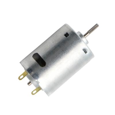 China Knurled Shaft DC Motor 12V Mini RS-380 Permanent Magnet Brushless DC Motor for sale