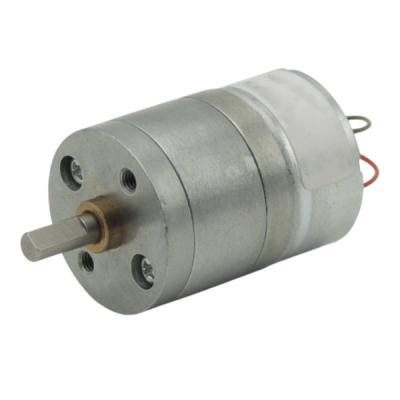 China 25mm Metal 300 Mini DC Motor With Gearbox Mini Worm Gear Motor Speed Reducer Motor for sale