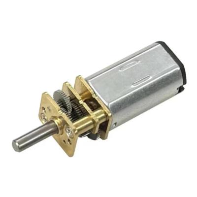 China 12V PMDC Motor N30 Gearbox DC Motor High Torque Low Rpm Motor With Miniature Gear Box for sale