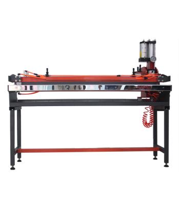 Chine poinçonneuse de doigt pneumatique semi automatique large de 2100mm pour la bande de conveyeur de PVC d'unité centrale à vendre