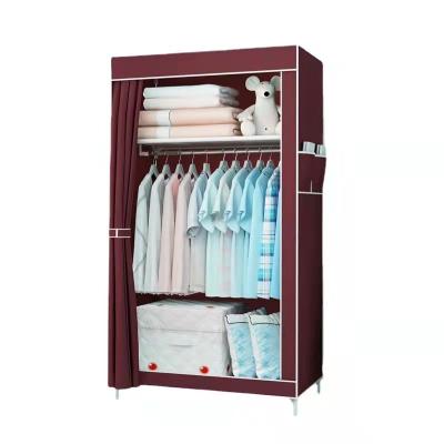 China (Others)Adjustable Customized Modern Portable Cloth Bedroom Cloth Baby Closet Wardrobe Organizer Plastic Wardrobe Closets for sale