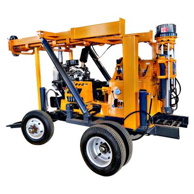 China Construction works Free shipping! XYX-3 wheel water well drilling rig for sale