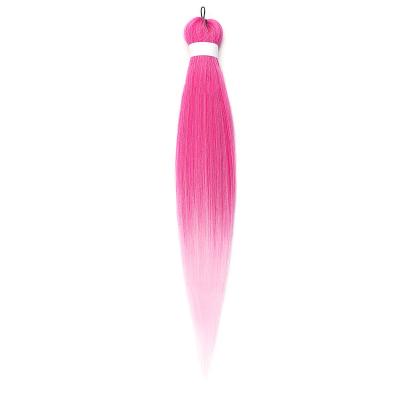 China Wholesale American DIY YAKI Braid Hair Extensions 26 Inches Low Temperature PVC Yaki Fiber Colorful Yaki ez Braid for Black Women for sale