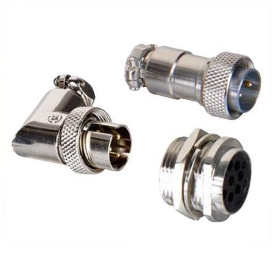 China Automotive Factory Direct With Double Milling Through Ip55 16Mf-4F1-5F1 Female Aviation Connector 4 Pin for sale