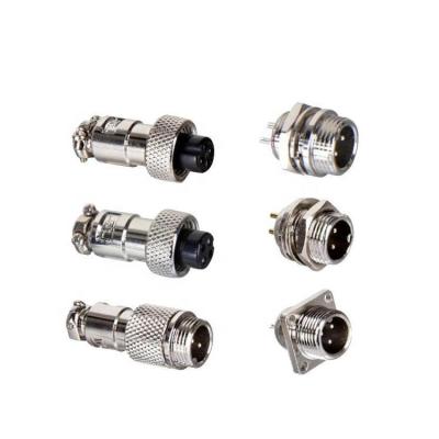 China 4 Pin Automotive Aviation Connector Gx12 6pin Connector High Quality Avia Plug Gx 12 for sale
