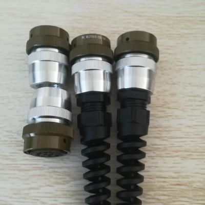 China MS3116A16-8S Automotive Military Female Male Connector Bend Relief 8 26482 Bayonet Plug Connectors for sale