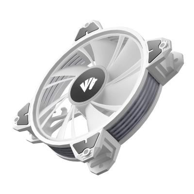 China Magic-3pack-ice Promotion Magic-3pack-ice White Blades RGB Asiahorse Factory Computer Argb 120mm 5V ARGB LED 9 Hydraulic Gear Fan for sale