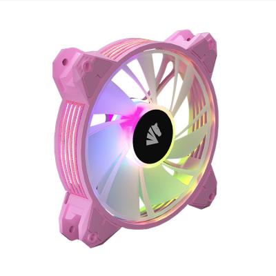 China Custom Magic Computer Case ASIAHORSE Pink 3PACK Argb CPU Case RGB PC Cooling Fans for sale