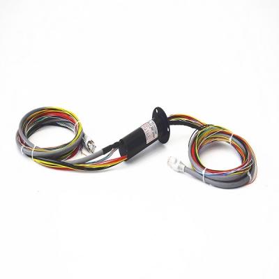 China 25,4 Mm Binnen droeg Roterende Gezamenlijke 300rpm het Aluminiumhuisvesting van Ethernet Te koop