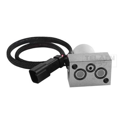 China Construction works pc200-7/8 hydraulic pump solenoid valve 702-21-57400 for Komatu for sale