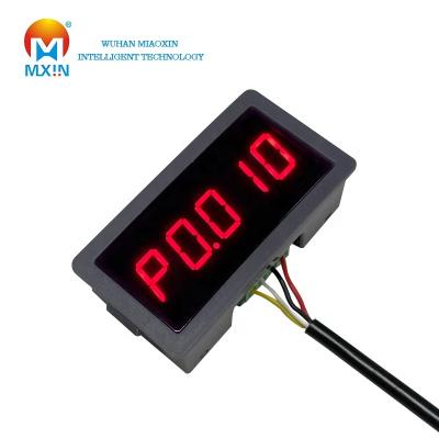 China 0.56 inch 5-bit red RS485 serial port meter led MODBUS-RTU segment digital tube display waterproof 81.5*42*27mm for sale