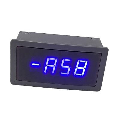 China Indoor 0.56 inch 4-bit Blue RS485 serial port meter led MODBUS-RTU segment digital tube display waterproof for sale